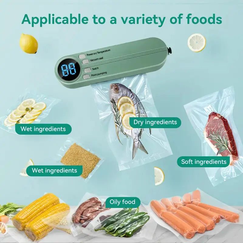 Avtoit | Mini Cordless Vacuum Sealer – Fresh Food in No Time