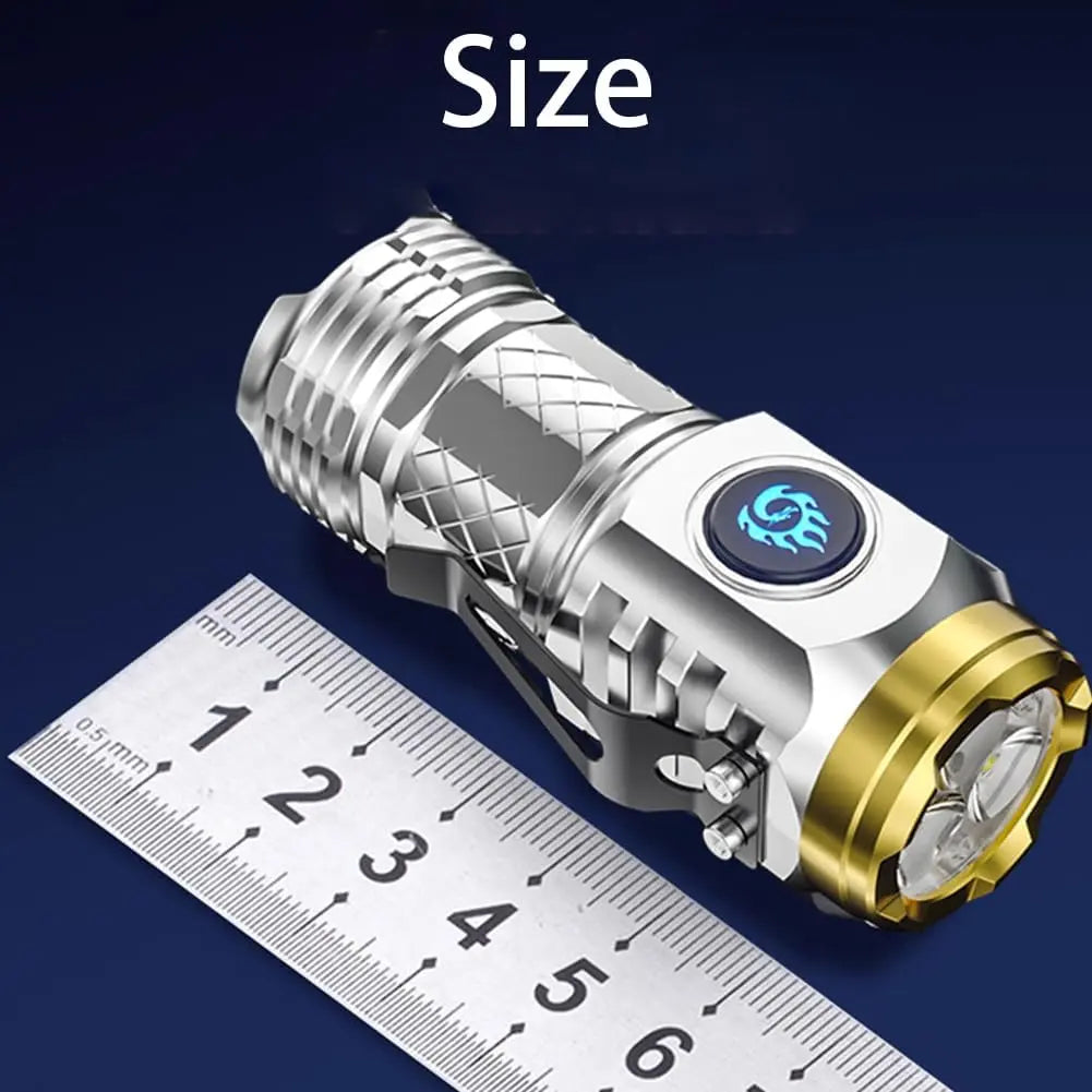 Avtoit | Mini LED flashlight – Super bright & waterproof with light regulation