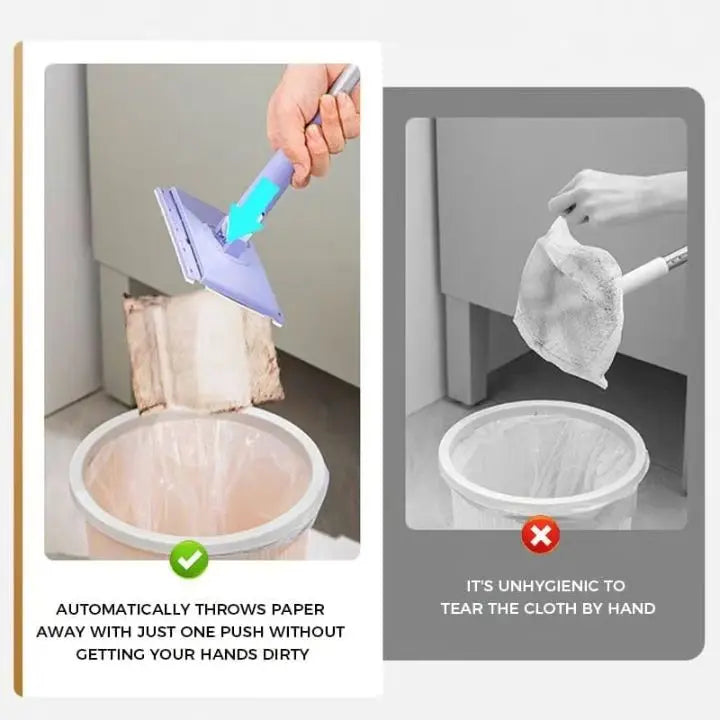 Avtoit | Mini-Mop with automatic cloth changing system + 10 cleaning cloths