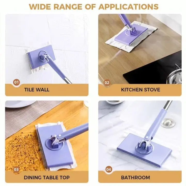 Avtoit | Mini-Mop with automatic cloth changing system + 10 cleaning cloths