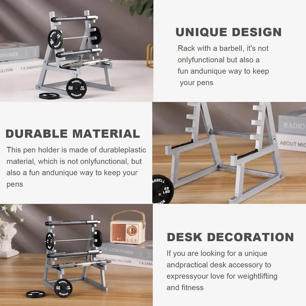 Avtoit | Mini-Squat-Rack-Pen Holder – Unique Gift for Fitness Fans