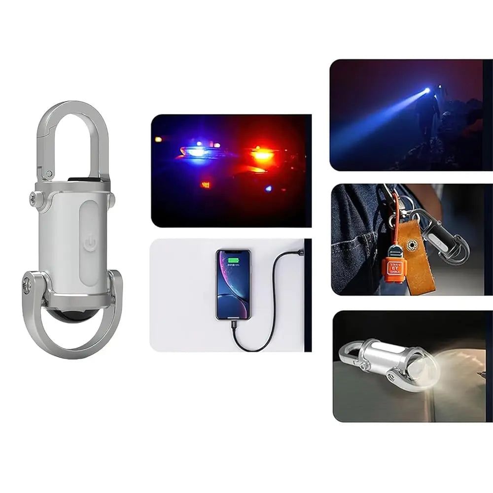 Avtoit | Mini USB-C Rechargeable Keychain Flashlight