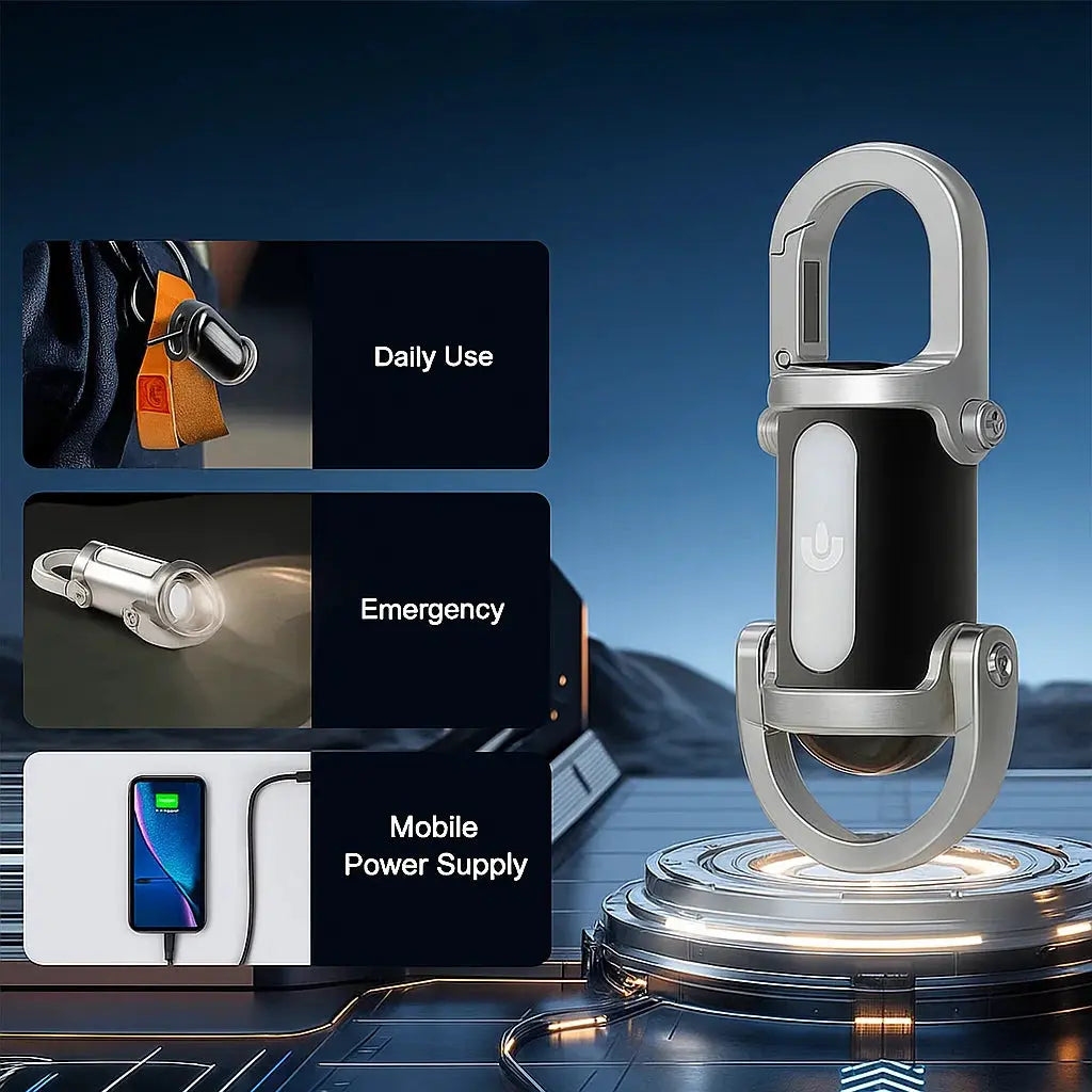 Avtoit | Mini USB-C Rechargeable Keychain Flashlight