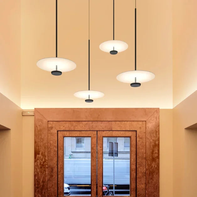 Avtoit | HaloGlow – Sleek Ring Pendant Light