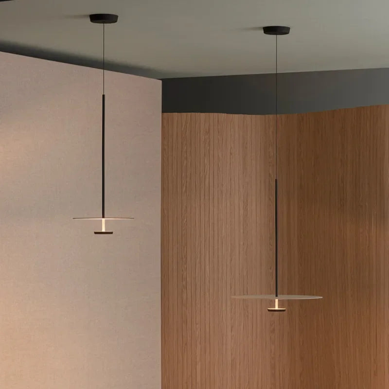 Avtoit | HaloGlow – Sleek Ring Pendant Light