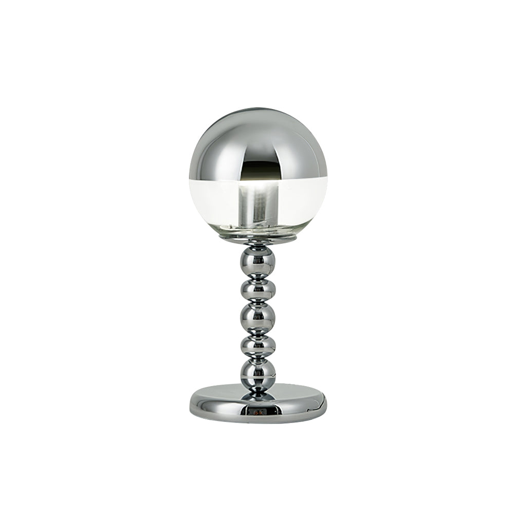 Avtoit | MirrorGlow – Minimalist Chrome Table Lamp