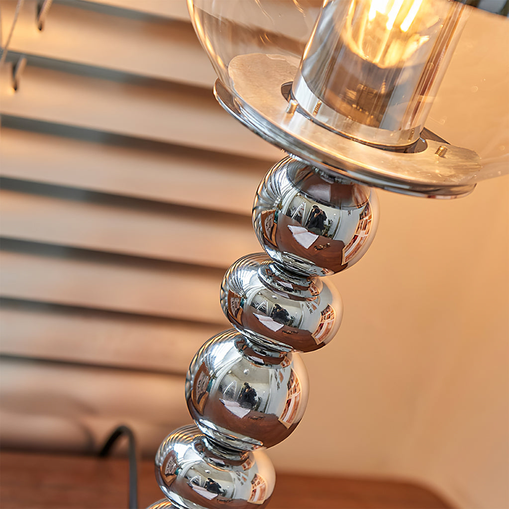 Avtoit | MirrorGlow – Minimalist Chrome Table Lamp