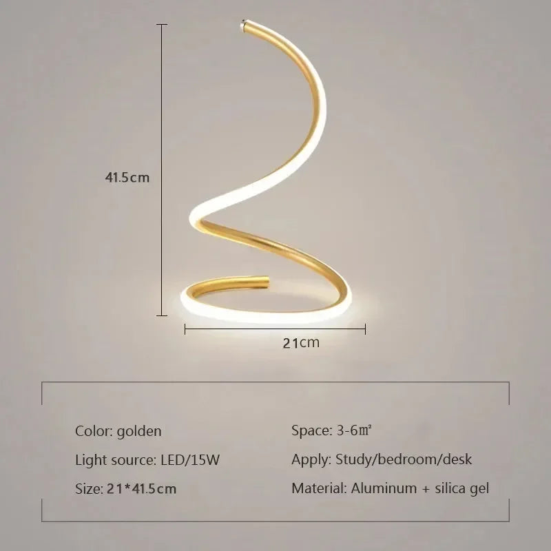 Avtoit | GlowStream - Modern LED Table Lamp
