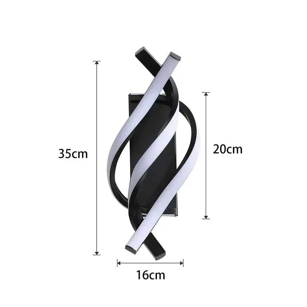 Avtoit | Spiral-shaped wall light