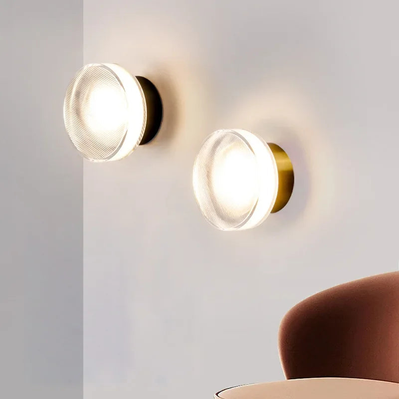 Avtoit | Modern round wall lamp