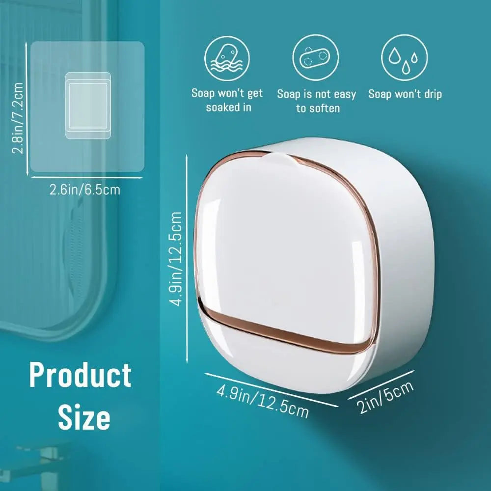 Avtoit | Modern soap dish with drip tray – Practical & longer soap durability