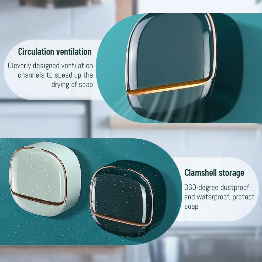 Avtoit | Modern soap dish with drip tray – Practical & longer soap durability