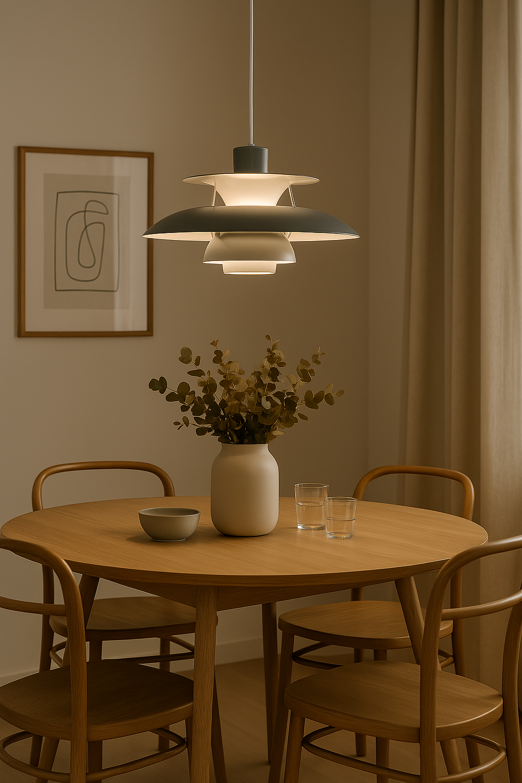Avtoit | Modern LED Ceiling Lamp Round – Dimmable & Durable – Stylish Lighting for Living Room, Dining Room & Office