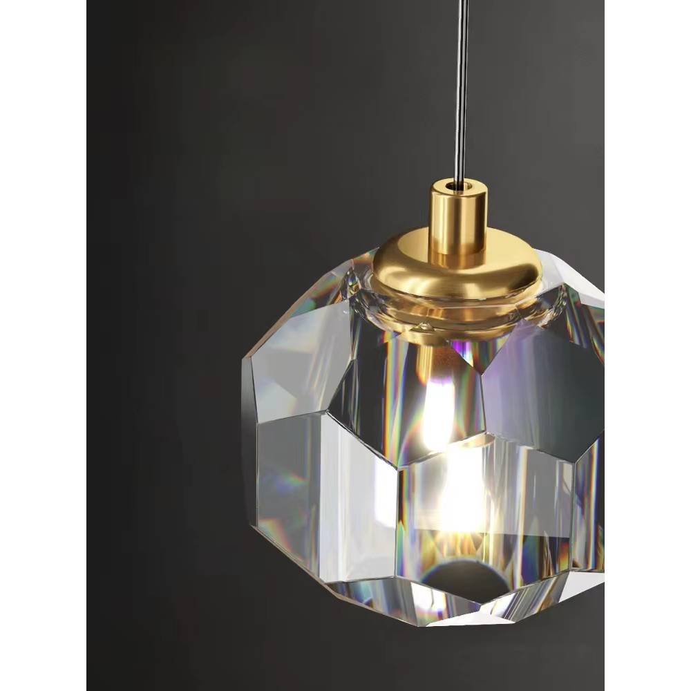 Avtoit | Modern Crystal Pendant Light | Elegant Hanging Lamp for Living Spaces