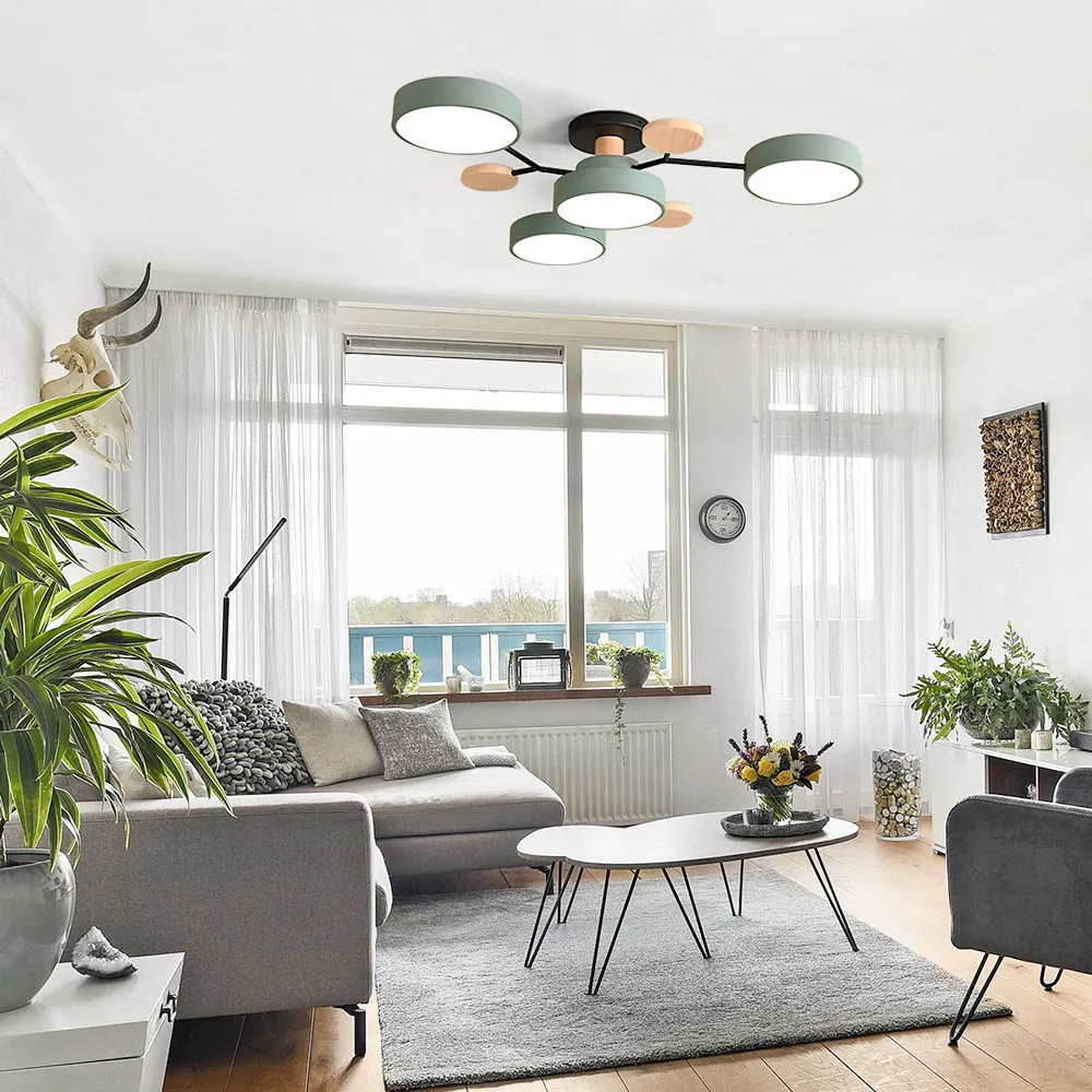 Avtoit | Modern LED Ceiling Lamp | Round Ceiling Light for Living Room