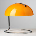 Avtoit | Mid-Century Modern Desk Lamp – Retro Orange Dome Design with USB Power