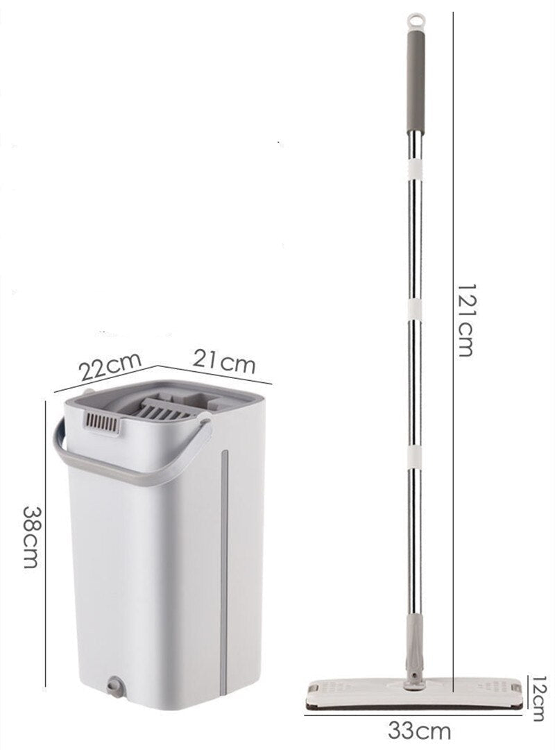 Avtoit | Ultimate 360° Mop & Bucket Set with Aluminum Handle