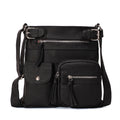 Avtoit | Multi-Pocket Soft PU Shoulder Bag
