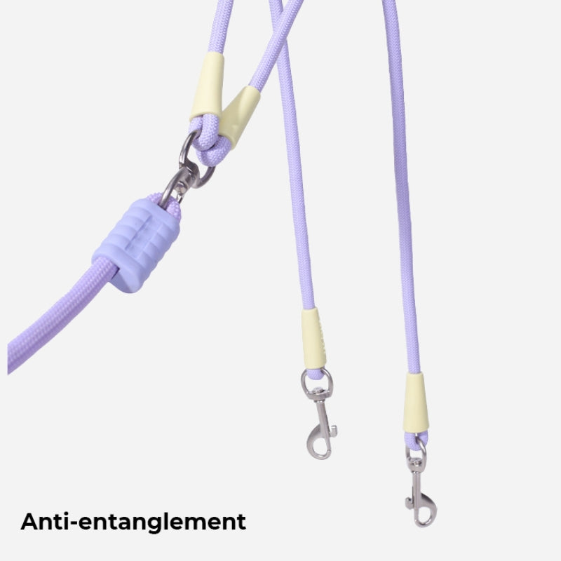 Avtoit | Multi-purpose double leash No tangles dog leash