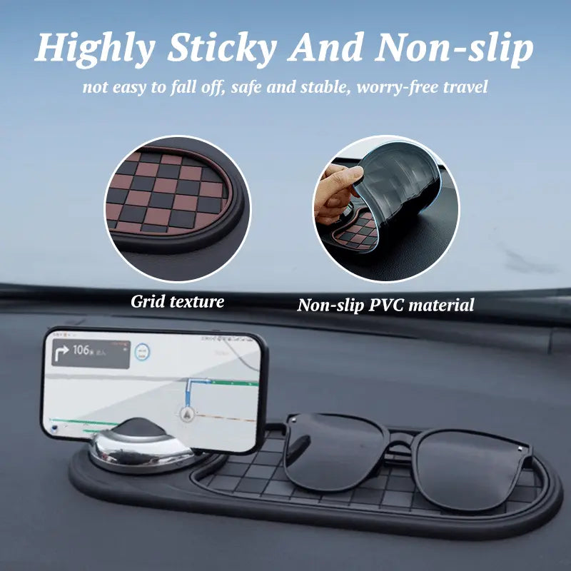 Avtoit | Multifunctional Anti-Slip Mat for Car – Phone Holder and Organizer in One