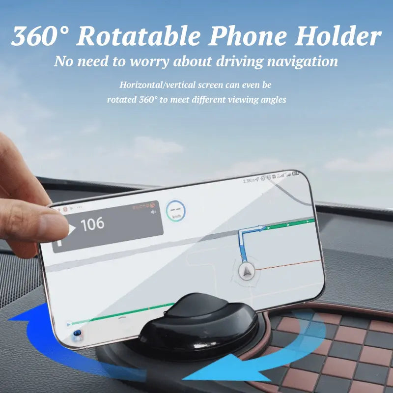 Avtoit | Multifunctional Anti-Slip Mat for Car – Phone Holder and Organizer in One
