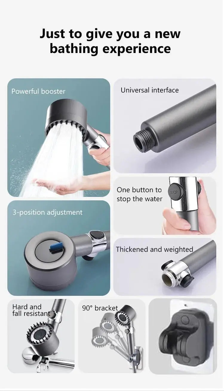 Avtoit | Multifunctional Hydro-Therapy Massage Showerhead