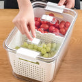 Avtoit | Multifunctional Refrigerator Storage Box with Foldable Dividers
