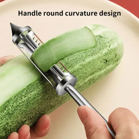Avtoit | Multifunctional Stainless Steel Vegetable Peeler – Peeling & Julienne with One Handle