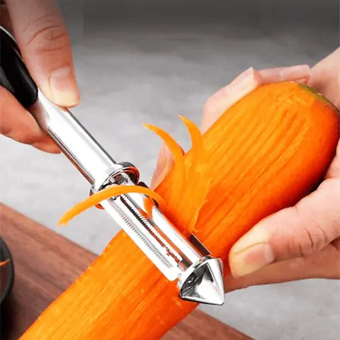 Avtoit | Multifunctional Stainless Steel Vegetable Peeler – Peeling & Julienne with One Handle