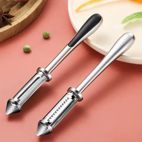 Avtoit | Multifunctional Stainless Steel Vegetable Peeler – Peeling & Julienne with One Handle