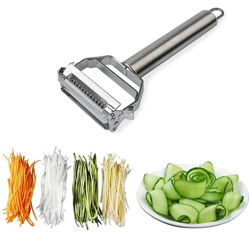 Avtoit | Multifunctional Vegetable Peeler Made of Stainless Steel – With Julienne Blade