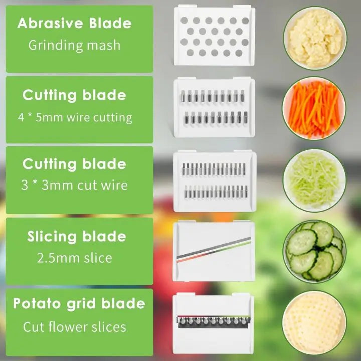 Avtoit | Multifunctional Vegetable Cutter (5 Blades)