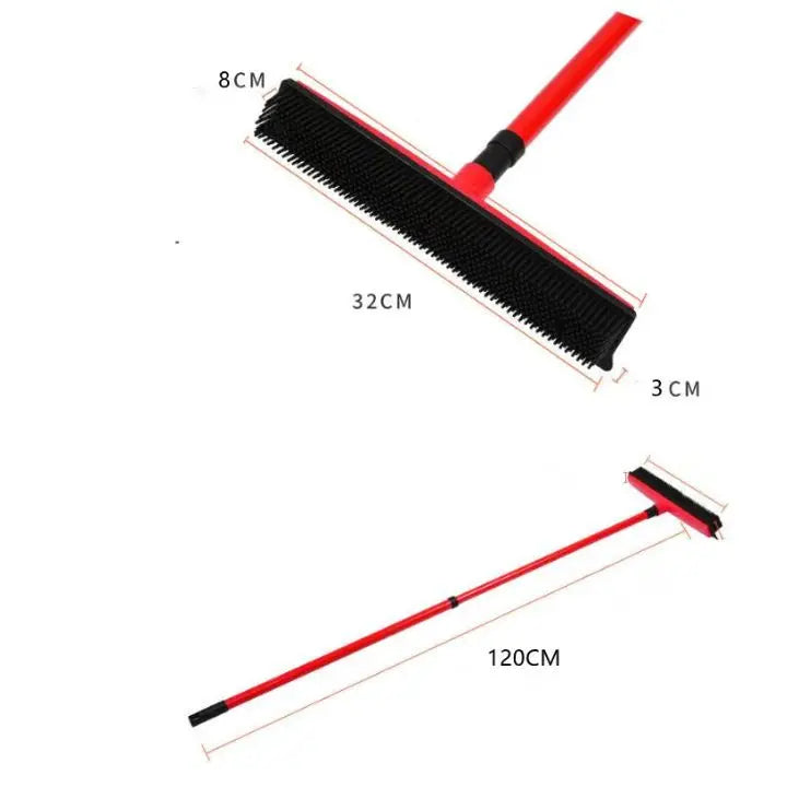 Avtoit | Multifunctional Pet Hair Removal Broom – Rubber Brush