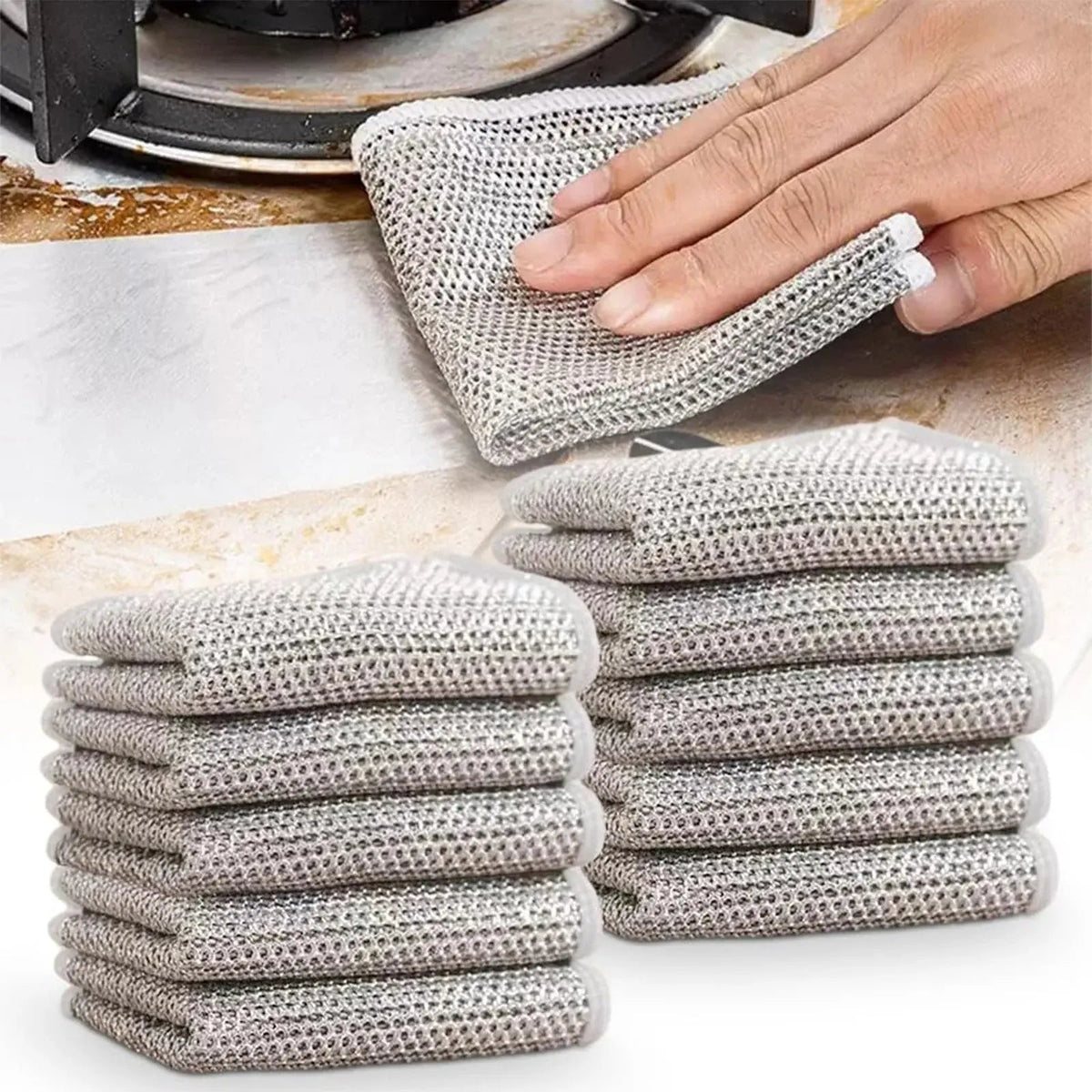 Avtoit | Multifunctional wire cleaning cloth for effortless cleaning (5+5)