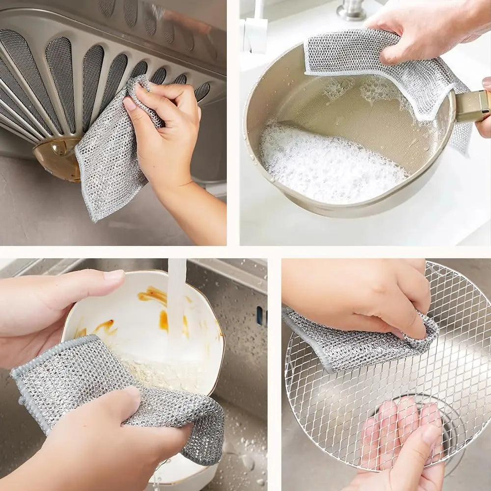 Avtoit | Multifunctional wire cleaning cloth for effortless cleaning (5+5)