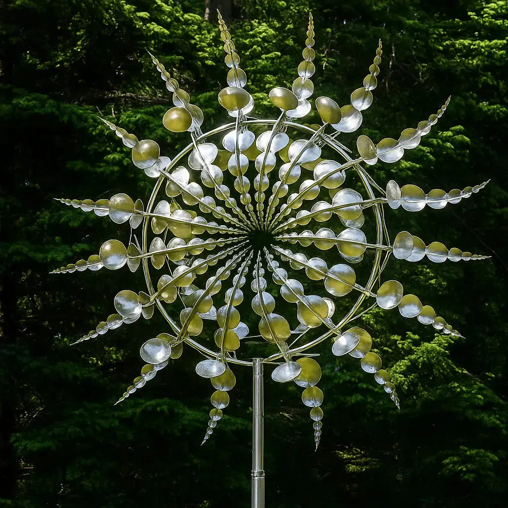 Avtoit | Mysterious Metal Wind Spinner – Fascinating Garden Decoration with Relaxation Effect