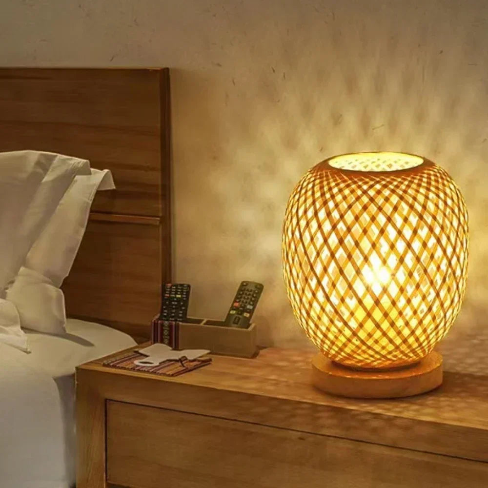 Avtoit | Nightstand Lamp Bamboo