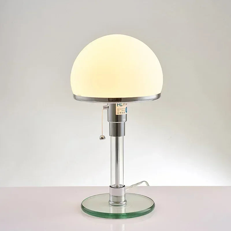 Avtoit | Nightstand Lamp Gray Glass