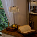 Avtoit | Nightstand Lamp Crystal Gold