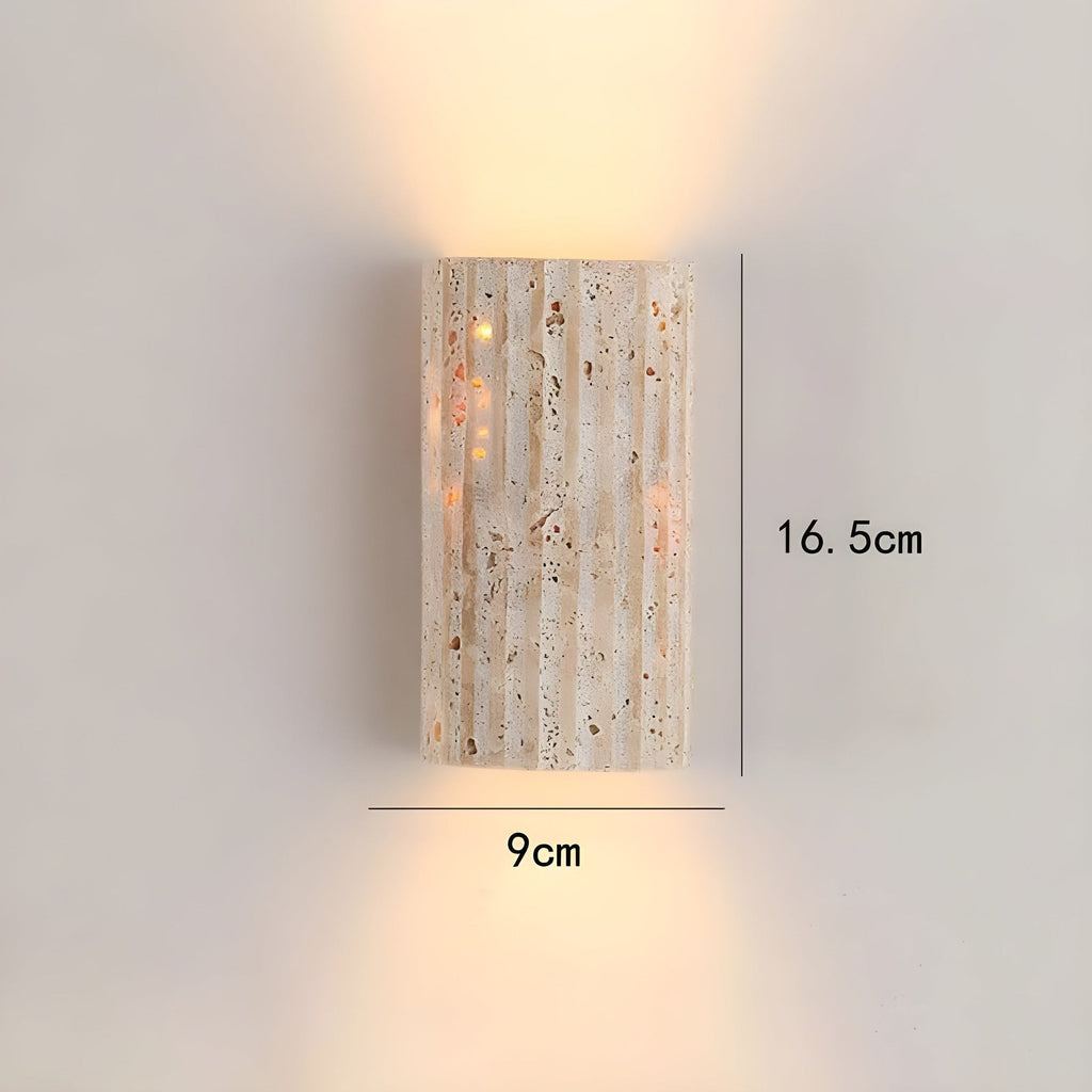 Avtoit | Natural Stone Wall Light | Elegant LED Wall Lamp Indoor