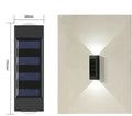 Avtoit | LUMIX | New Solar Wall Lighting for Outdoors | Waterproof LED Solar Lamp for Ambient Garden Light