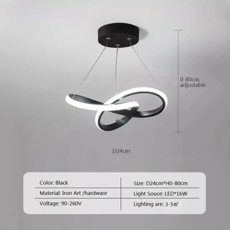 Avtoit | LumiWave LED Ceiling Light | Energy-efficient Designer Lamp for Living Room, Bedroom & Kitchen | Modern LED Lighting