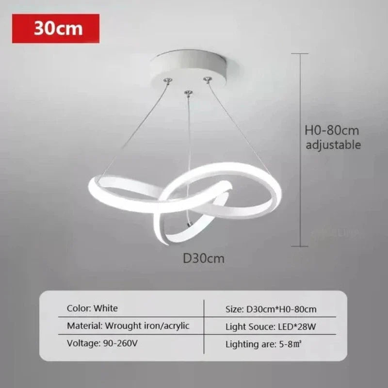 Avtoit | LumiWave LED Ceiling Light | Energy-efficient Designer Lamp for Living Room, Bedroom & Kitchen | Modern LED Lighting