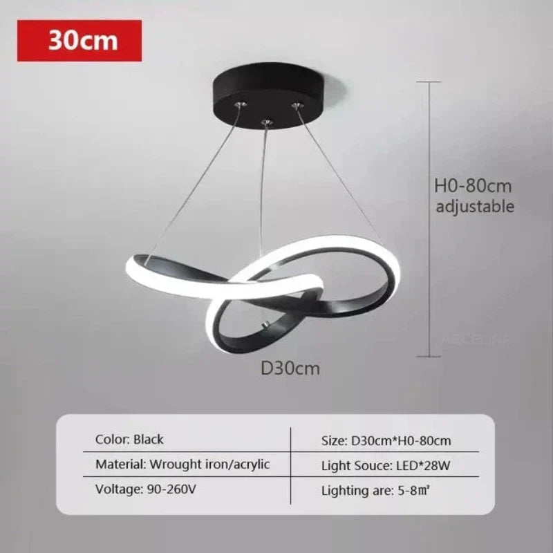 Avtoit | LumiWave LED Ceiling Light | Energy-efficient Designer Lamp for Living Room, Bedroom & Kitchen | Modern LED Lighting