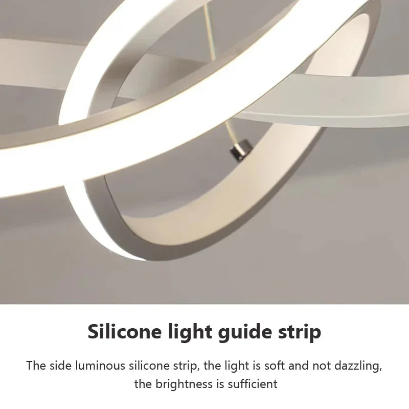 Avtoit | LumiWave LED Ceiling Light | Energy-efficient Designer Lamp for Living Room, Bedroom & Kitchen | Modern LED Lighting