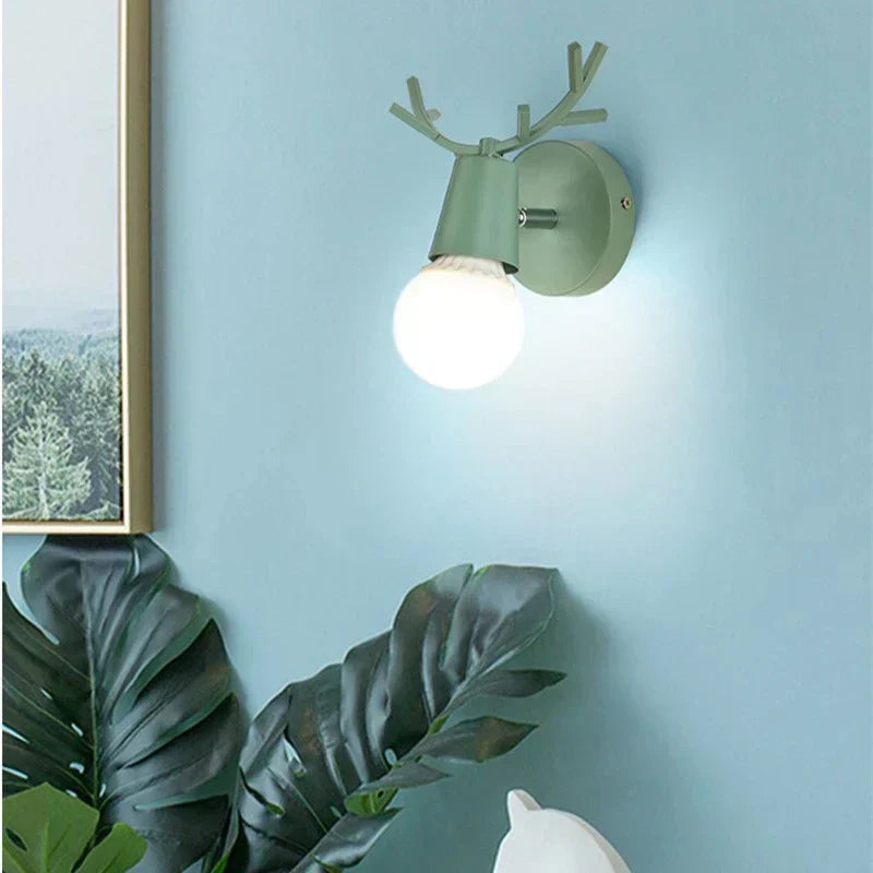 Avtoit | BrightStag - Elegant Antler-Themed Wall Light