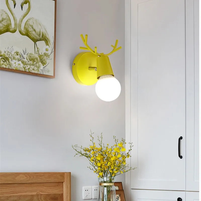 Avtoit | BrightStag - Elegant Antler-Themed Wall Light