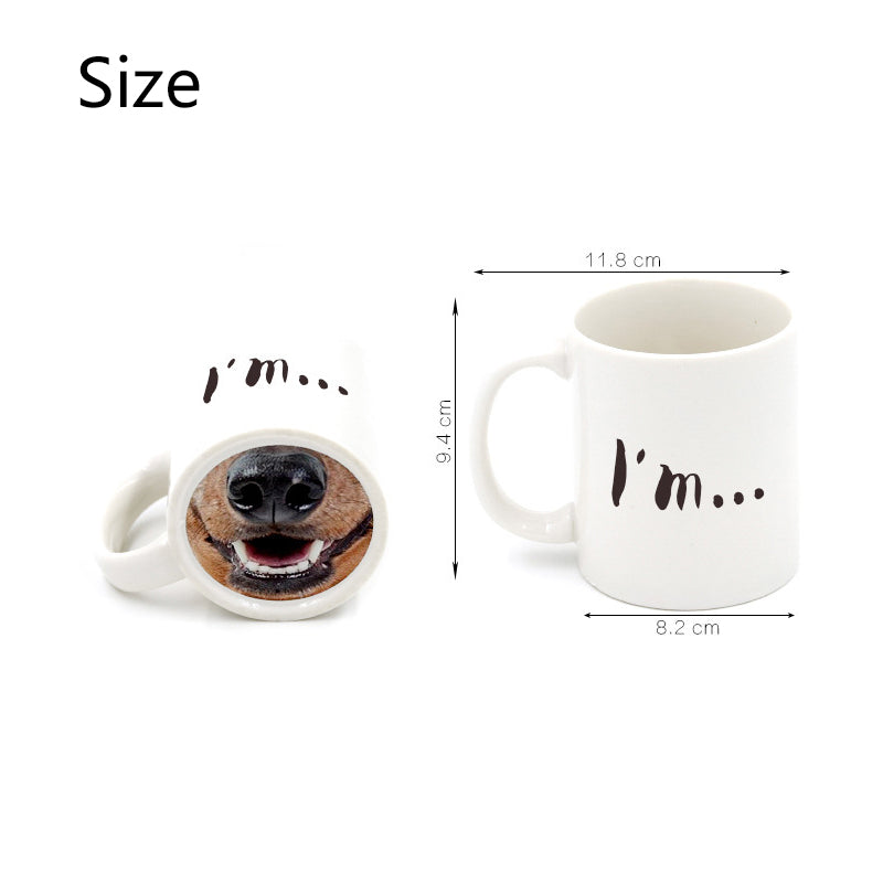 Avtoit | Ceramic Dog Nose Coffee Mug