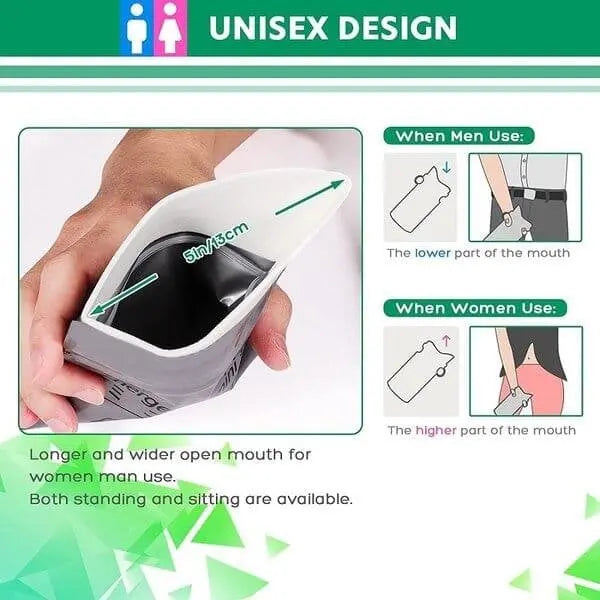 Avtoit | Emergency travel bag for urine relief — Leak-proof & odor-proof