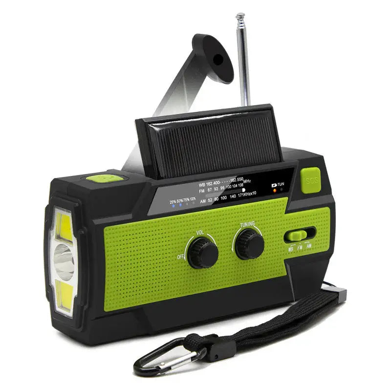 Avtoit | Emergency Solar Radio with Power Bank and SOS Alarm